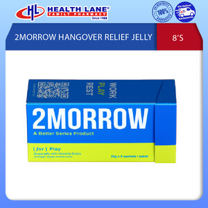 2MORROW HANGOVER RELIEF JELLY 8'S